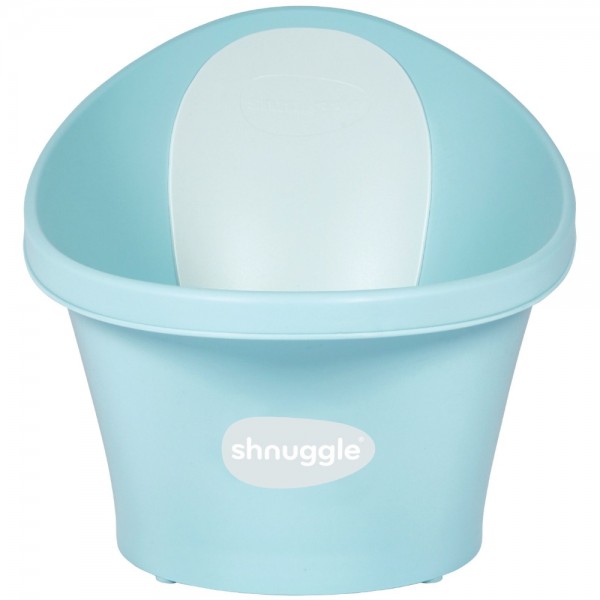Shnuggle Baby Bath with Plug - Aqua
