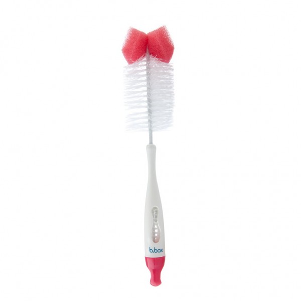 b.box 2 in 1 Brush and Teat Cleaner - Berry Surprise