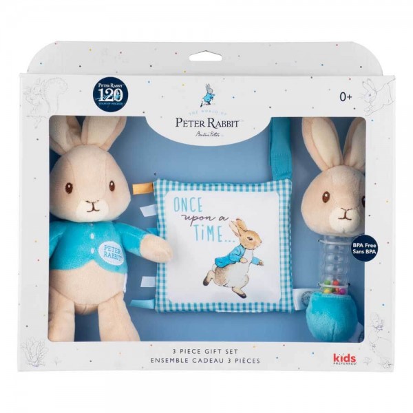 Beatrix Potter Peter Rabbit 3pc Gift Set