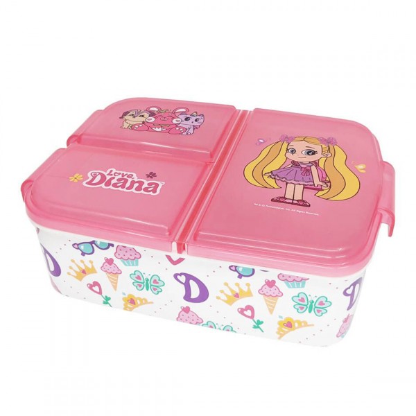 Love, Diana Multi-Compartment Lunch Box