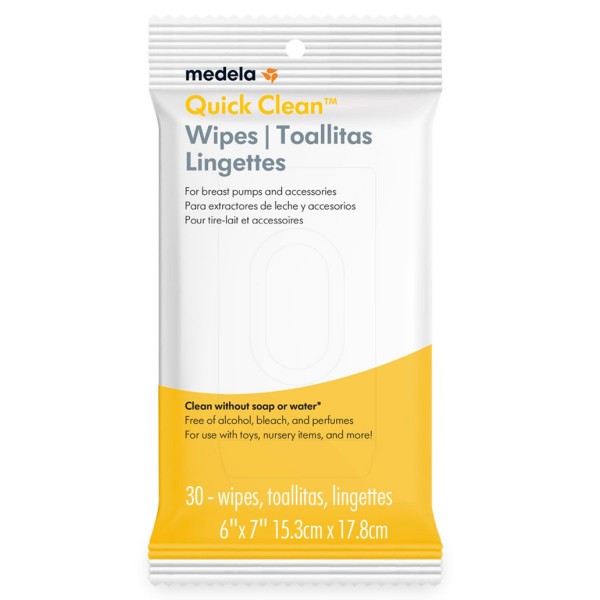 Medela Quick Clean Wipes 30 Pack