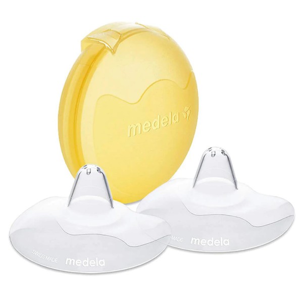 Medela Contact Nipple Shields Large 2 Pack with Hard Case