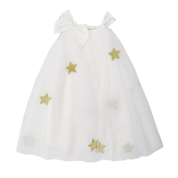 Minihaha Christmas Star Dress White (Size 3-5Y)