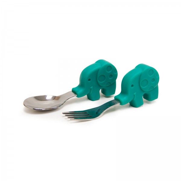 Marcus & Marcus Palm Grasp Spoon and Fork Set - Ollie
