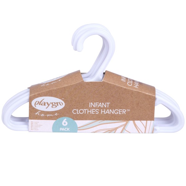 Playgro 6 Pack Mini Baby Clothes Hanger