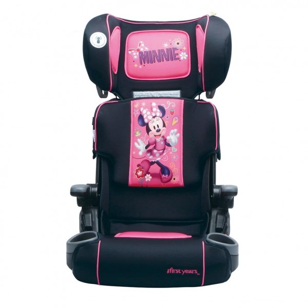 The First Years Minnie Mouse Ultra Plus Folding Booster Car Seat - Pink