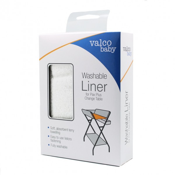 Valcobaby Pax Washable Liner Twin Pack for Pax Change Table