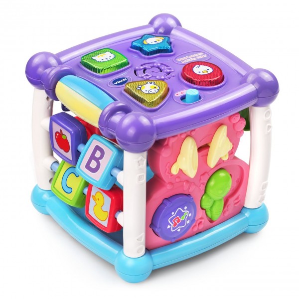 VTech Baby Turn & Learn Cube Pink
