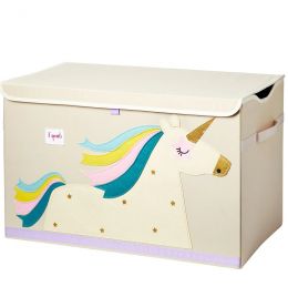 3 Sprouts Toy Chest - Unicorn