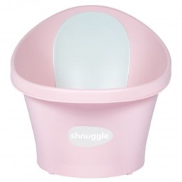 Shnuggle Baby Bath with Plug - Rose