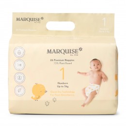 Marquise Newborn Nappies 26pk Size 1