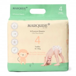 Marquise Toddler Nappies 18pk Size 4