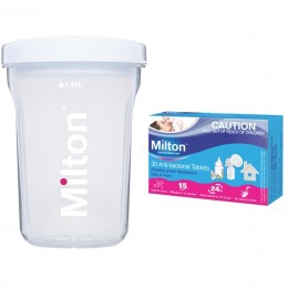 Milton Solo Travel Steriliser & Antibacterial Tablets value Pack