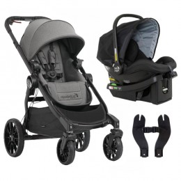 Baby Jogger Select Lux Pram Ash Package
