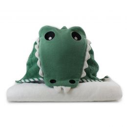 Bubba Blue 'Crocodile' Novelty Hooded Bath Towel