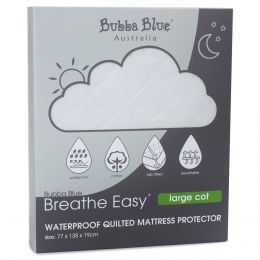 Bubba Blue Everyday Essentials 2pk Jersey Cot Fitted Sheets