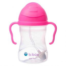 b.box Sippy Cup - Pink Pomegranate Neon Edition