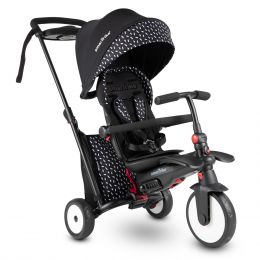 smarTrike STR5 Black - Folding 7 in 1 Baby Trike