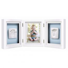 Pearhead Babyprints Deluxe Desktop Frame White