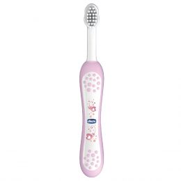 Chicco Oral Care Toothbrush 6-36 Months Pink