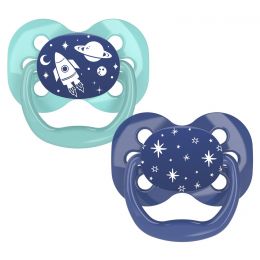 Dr Browns Stage 1 Pacifier Blue 2 Pack