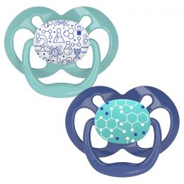 Dr Browns Stage 2 Pacifier Science Blue 2 Pack