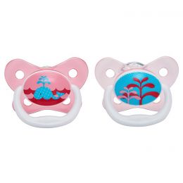 Dr Browns Animal Soother Pink Butterfly 0-6 Months 2 Pack