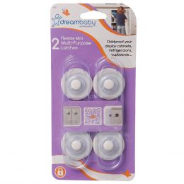Dreambaby Mini Multi-Purpose Latches 2 Pack