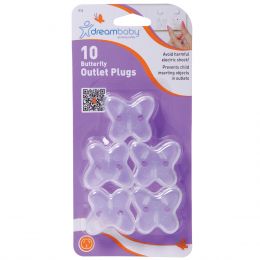 Dreambaby Butterfly Outlet Plug 10 Pack