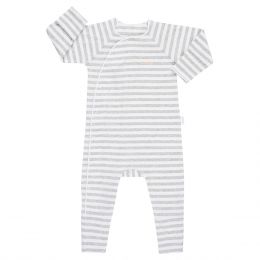 Bonds Newbies Cozysuit - Grey Marle and White