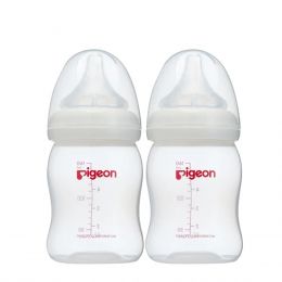 Pigeon SofTouch Bottle PP Twin Pack 160ml