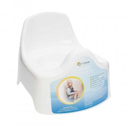 InfaSecure Deluxe High Back Potty - White