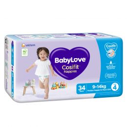 BabyLove Toddler 34 Pack Cosifit Nappies