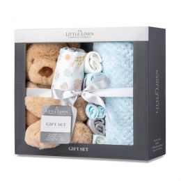 Little Linen Boxed Gift Set - Safari Bear