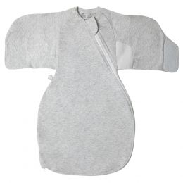 Tommee Tippee Grobag Swaddle Wrap Grey Marle 0-3 Months