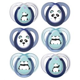 Tommee Tippee Anytime Soother 6 Pack 0-6 Months