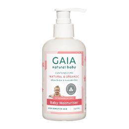 Gaia Natural Baby Moisturiser 250ml Bottle