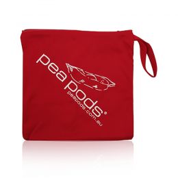 Pea Pods Wet Bag - Travel size - Red