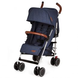 Ickle Bubba Discovery Max Stroller Silver & Denim Blue