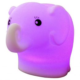 Babystudio Colour Changing Soft Silicon Night Light - Elephant