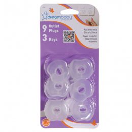 Dreambaby Keyed Outlet Plugs 9 pack